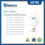 Bóng Led Trụ Nhựa W10 Vianco - T2VA